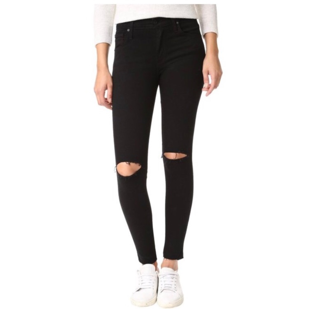 James Jeans Twiggy Ankle - Pitch Black